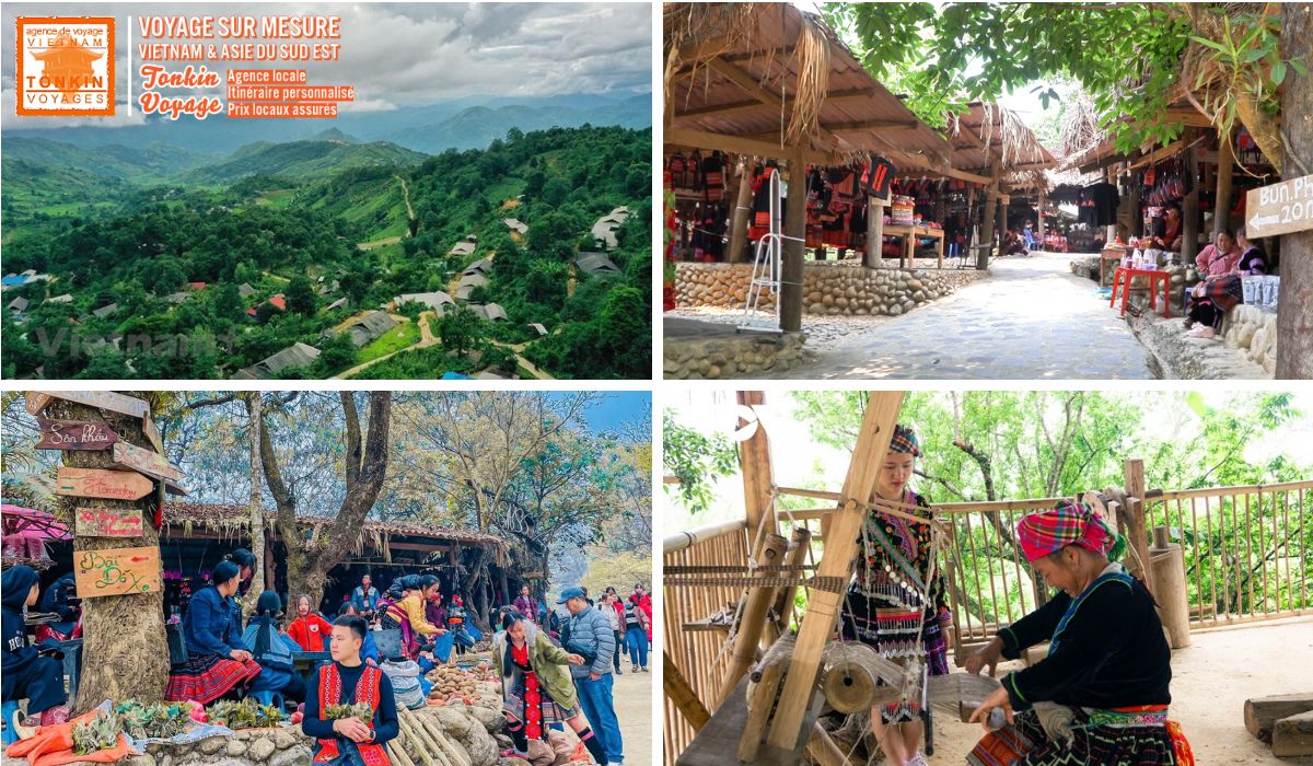 Les plus beaux villages au Vietnam village ethnique Sin Suoi Ho Lai Chau aux montagnes du Nord Vietnam